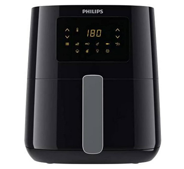 Philips Essential Air Fryer HD9252/70 with Rapid Air Technology uses up to 90% less fat 7 Presets Touch Screen (HD9252/70)